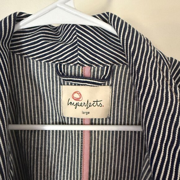 Imperfects Shepherds Shirt OG Hickory Stripe, Gold Thread Special – Large - Picture 5 of 5